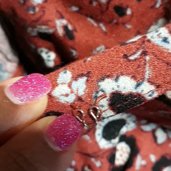 Free People Floral jumpsuit 💢Host Pick!💢 - Picture 9 of 9